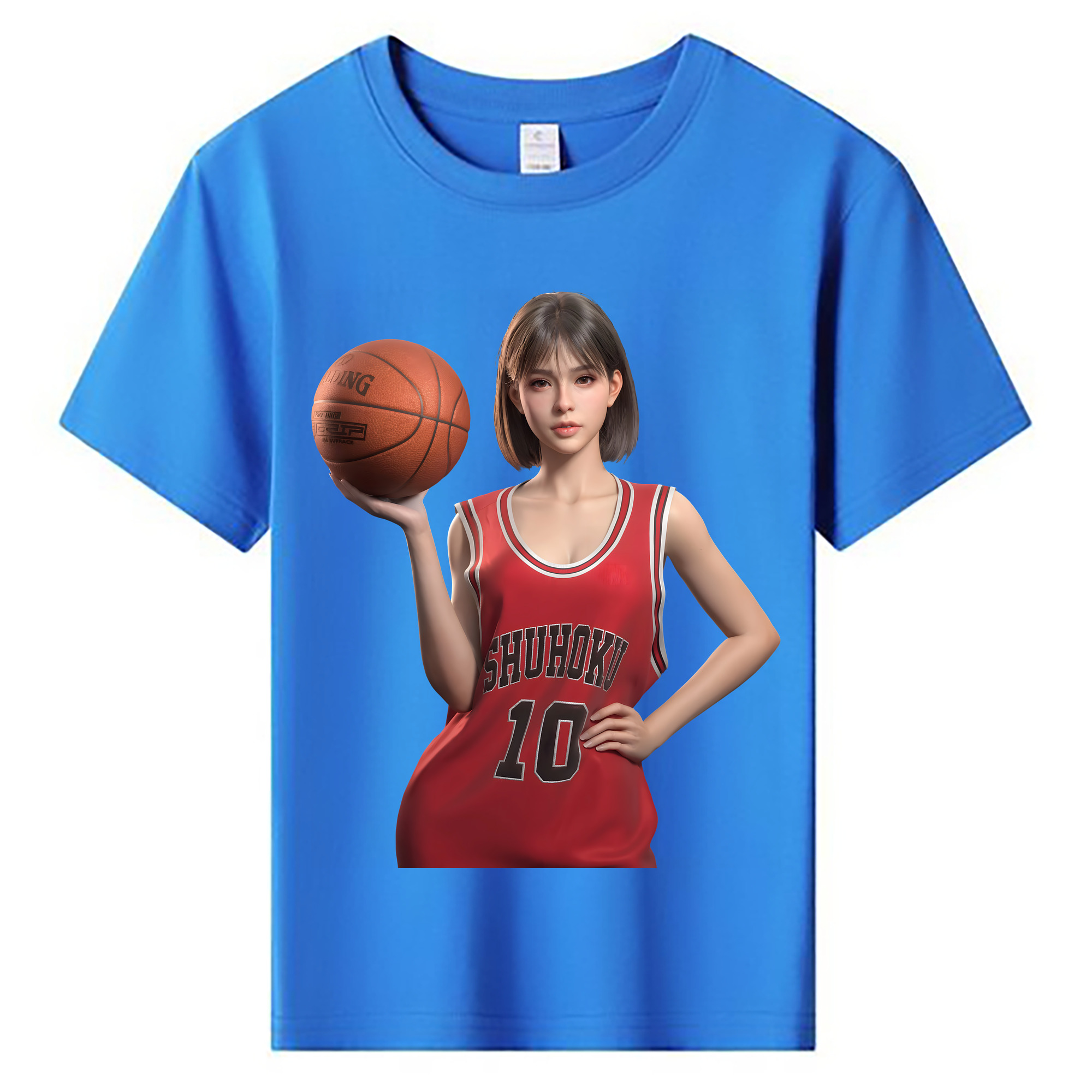（画像用） SLAM DUNK／スラムダンク 綿100％キッズTシャツ（フロントプリント）